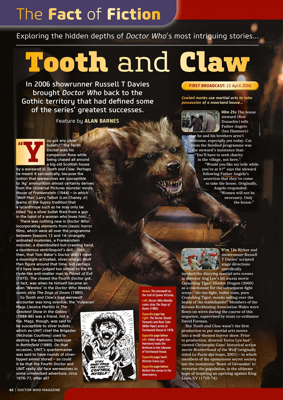 Doctor Who Magazine Preview Pages
