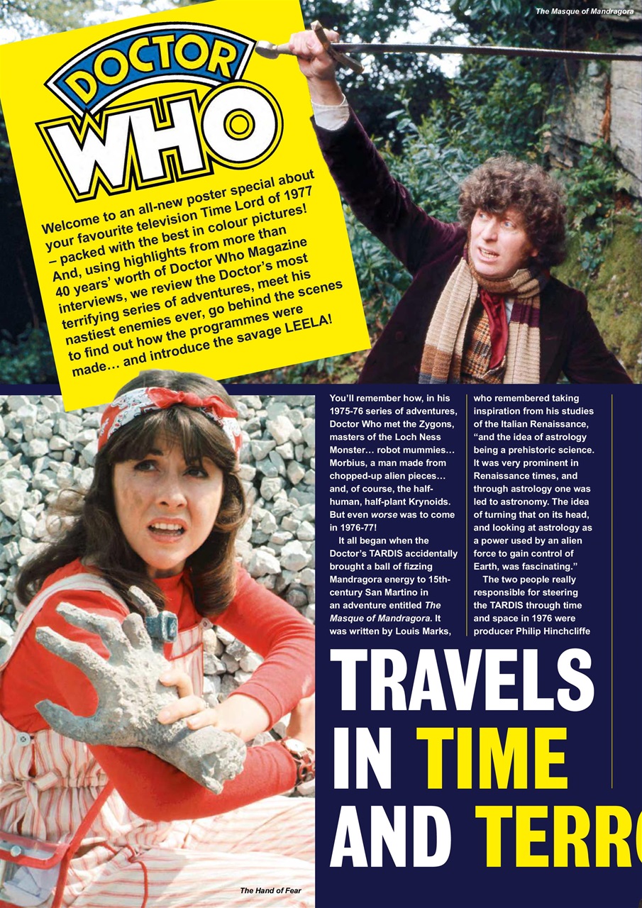 Doctor Who Magazine Preview Pages