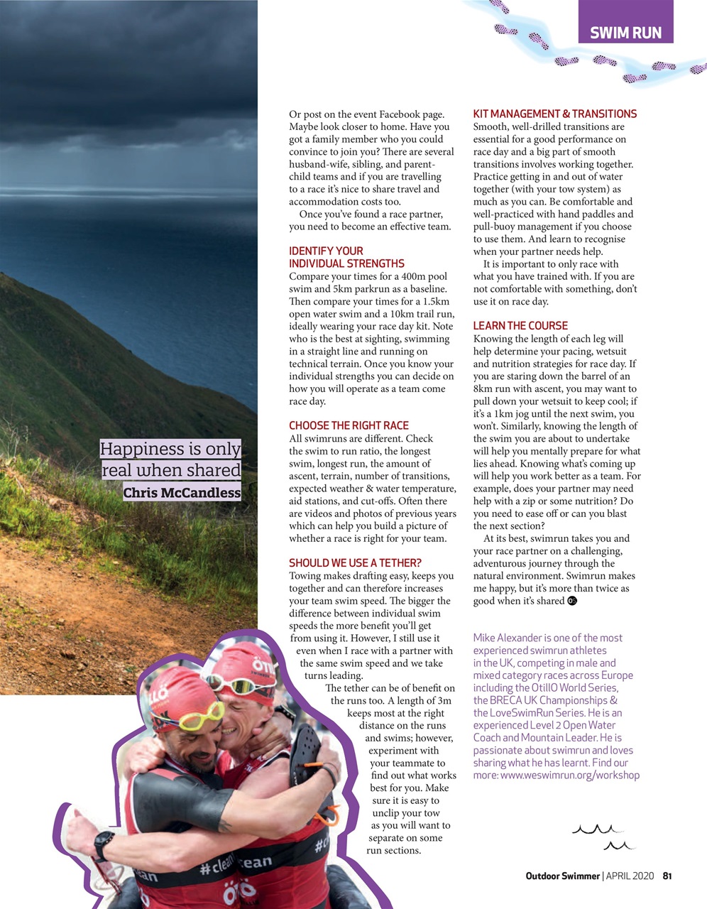 Outdoor Swimmer Preview Pages