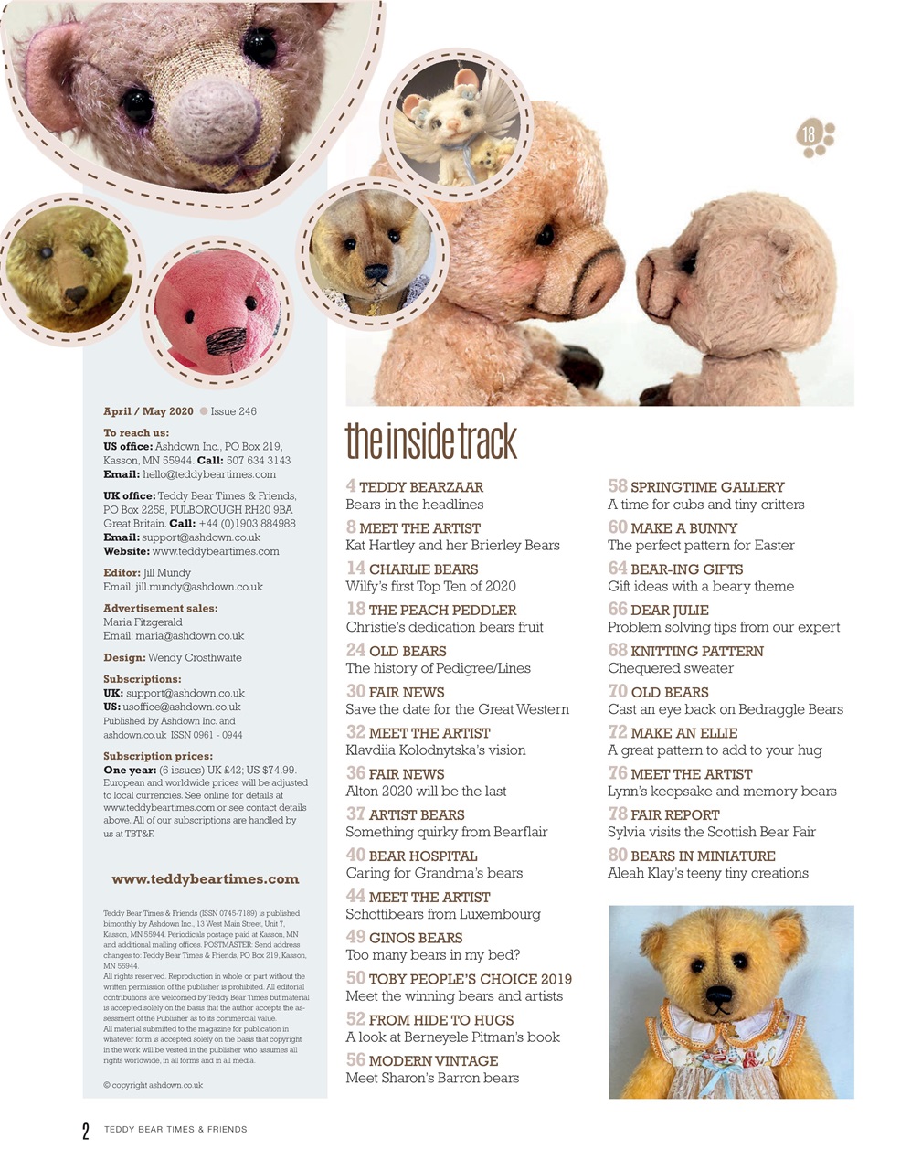 Teddy Bear Times Preview Pages