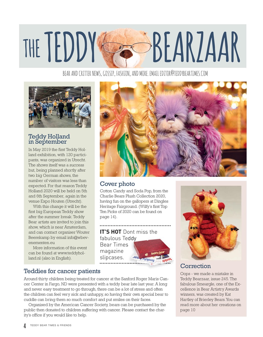 Teddy Bear Times Preview Pages