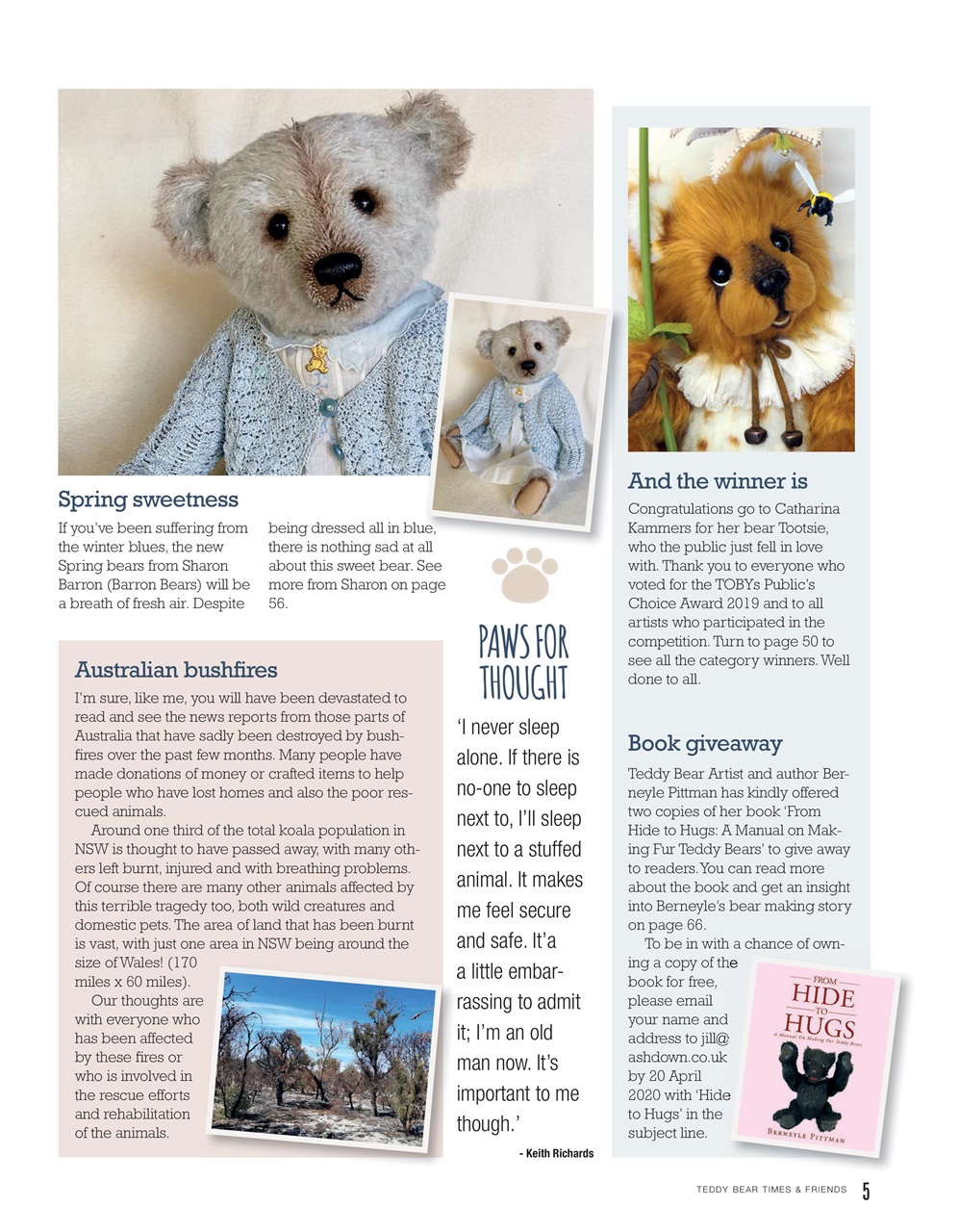 Teddy Bear Times Preview Pages