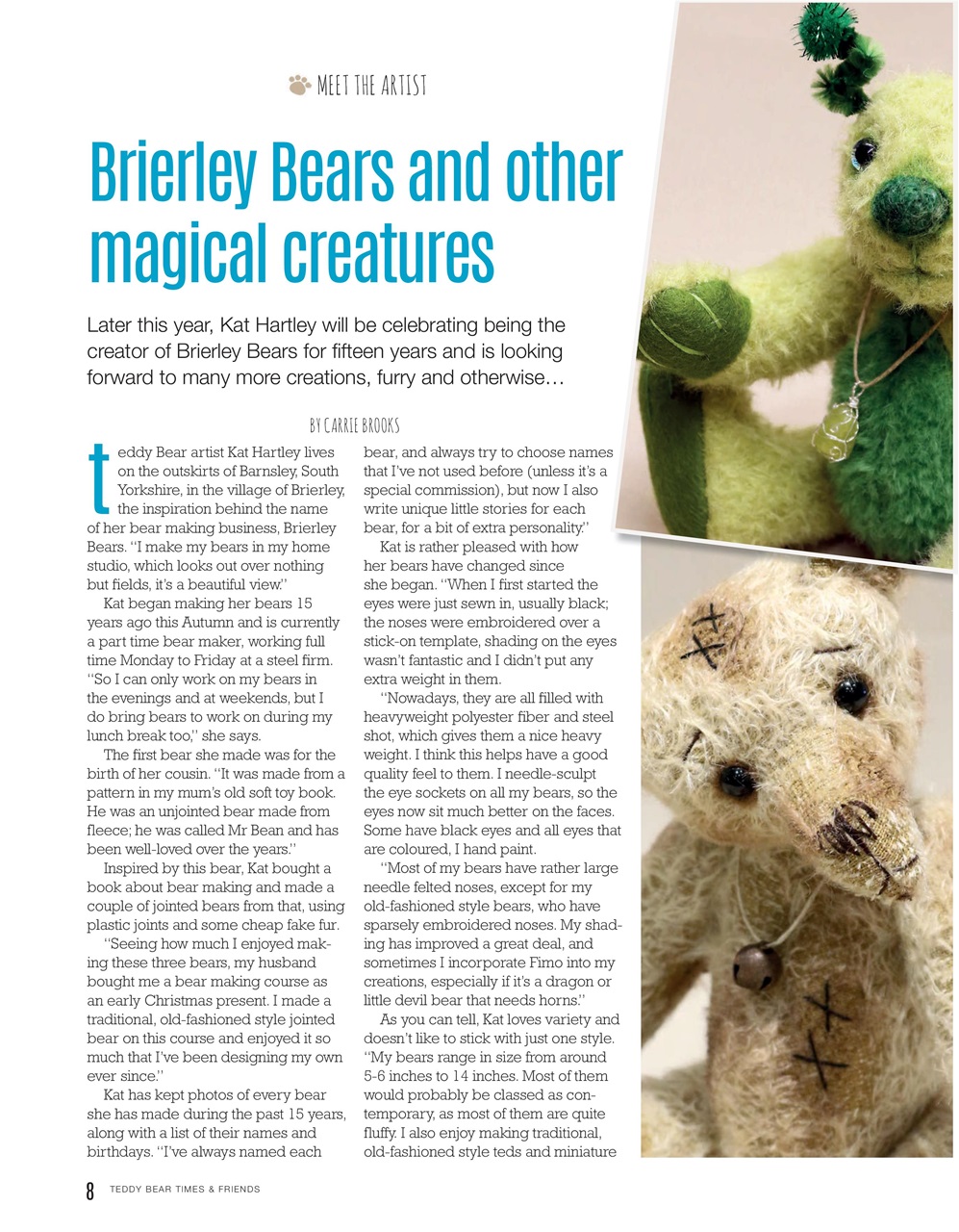 Teddy Bear Times Preview Pages