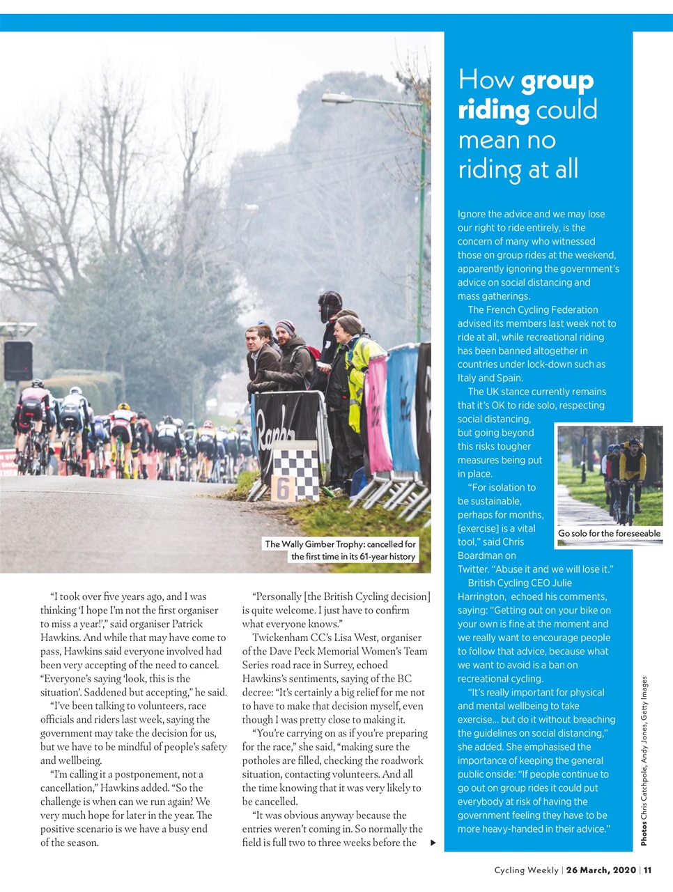 Cycling Weekly Preview Pages