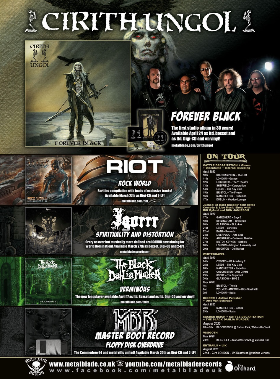 Metal Hammer Preview Pages