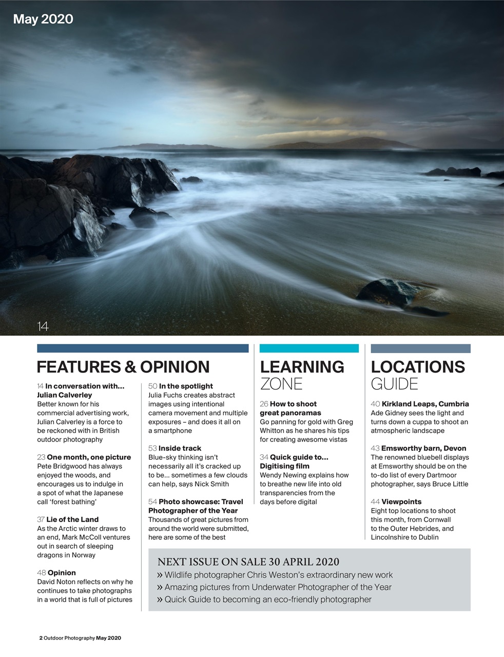 Outdoor Photography Preview Pages