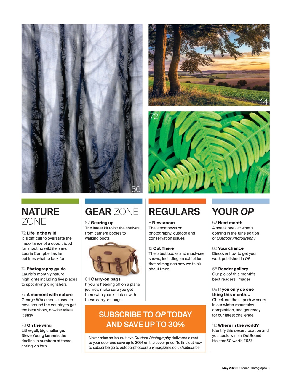 Outdoor Photography Preview Pages