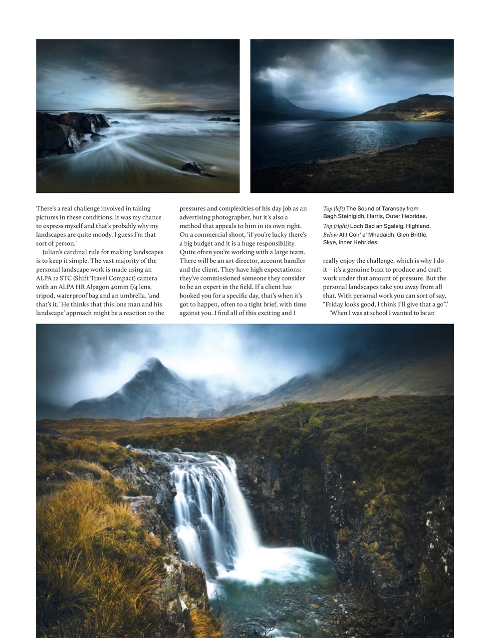 Outdoor Photography Preview Pages
