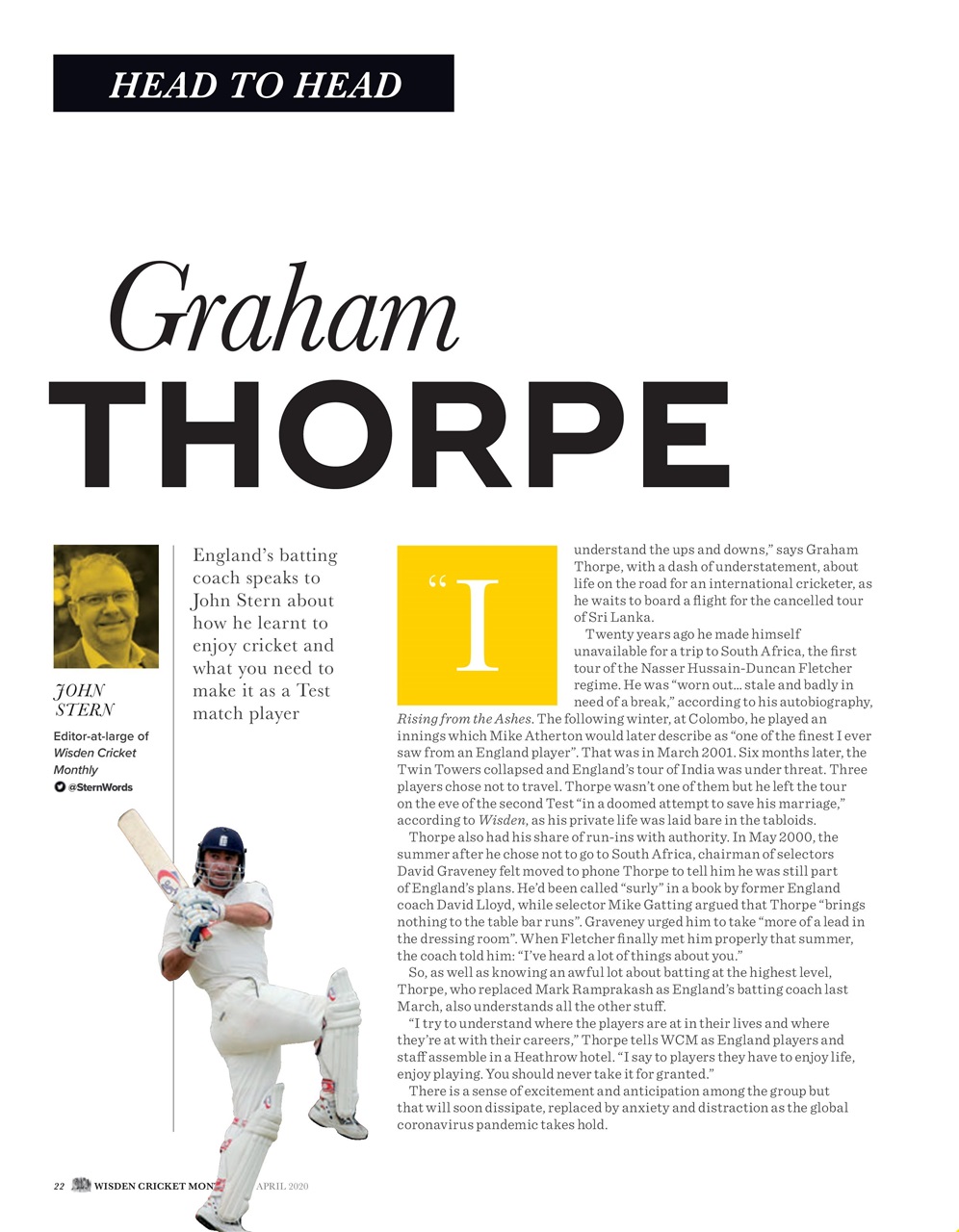 Wisden Cricket Monthly Preview Pages