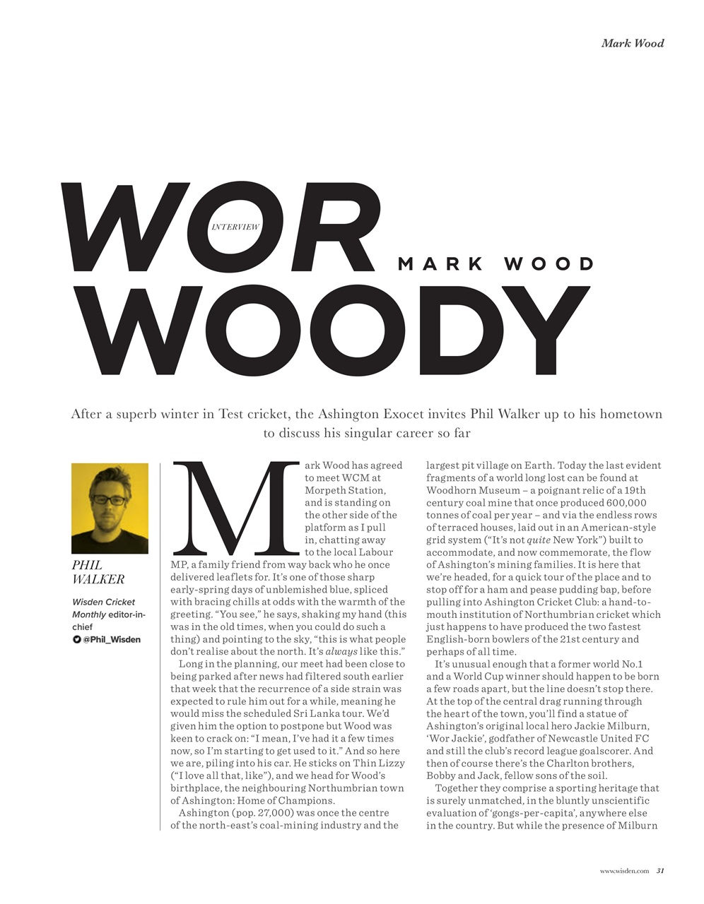 Wisden Cricket Monthly Preview Pages