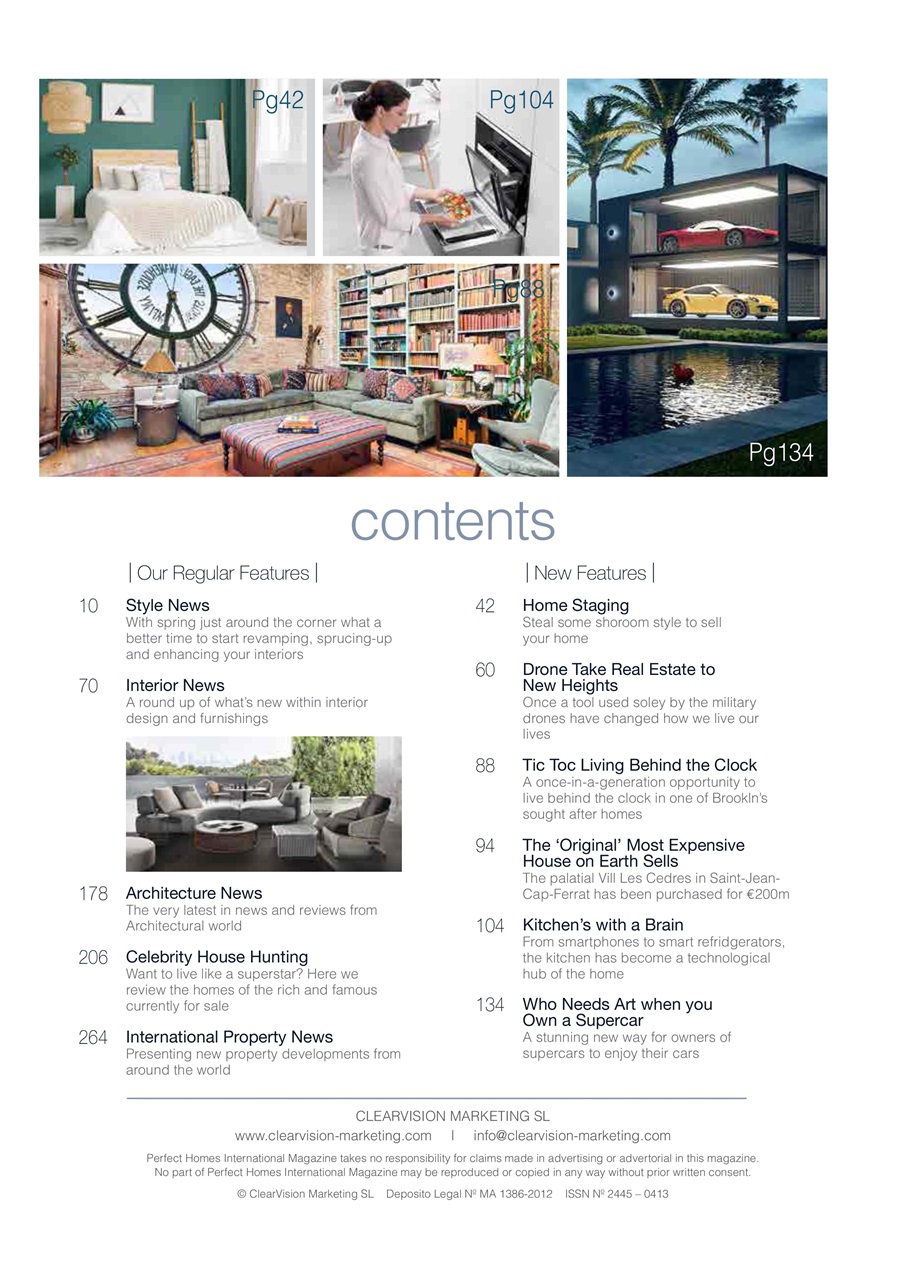 Perfect Homes Preview Pages