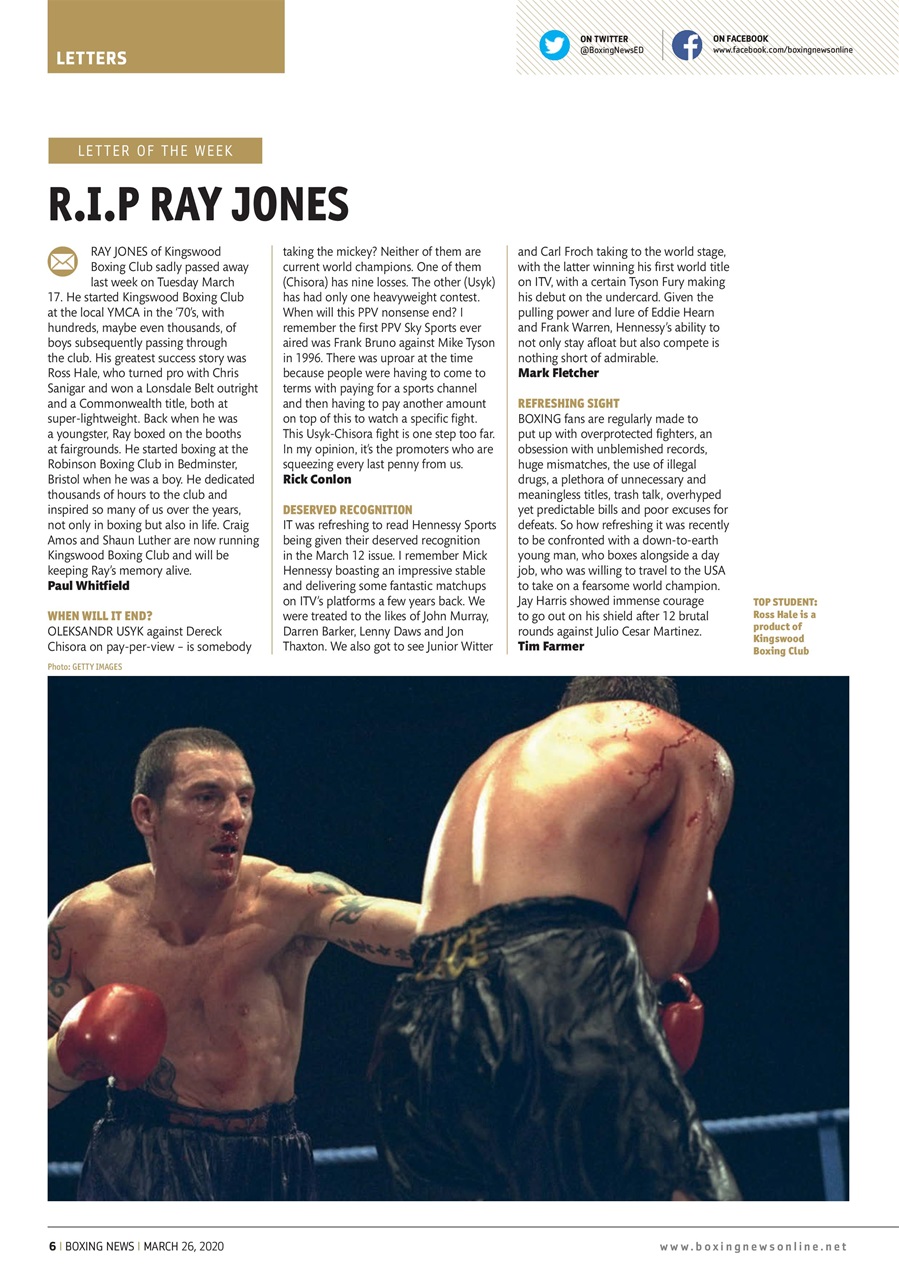 Boxing News Preview Pages