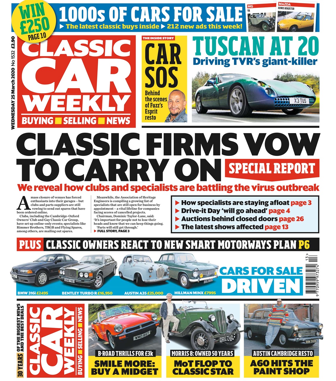 Classic Car Weekly Preview Pages