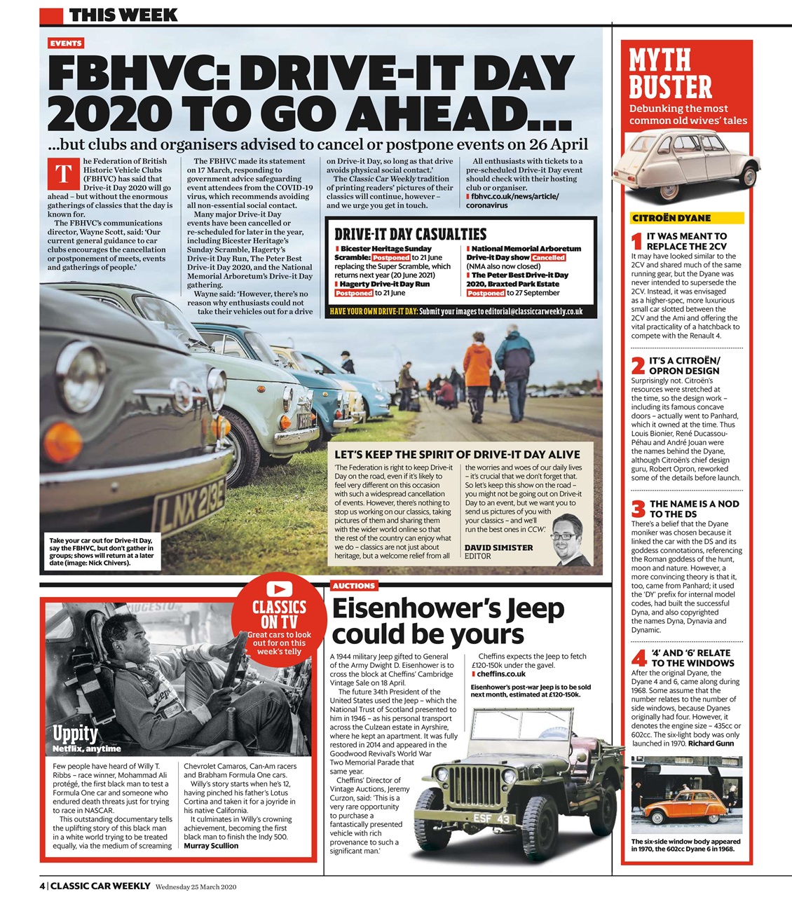 Classic Car Weekly Preview Pages