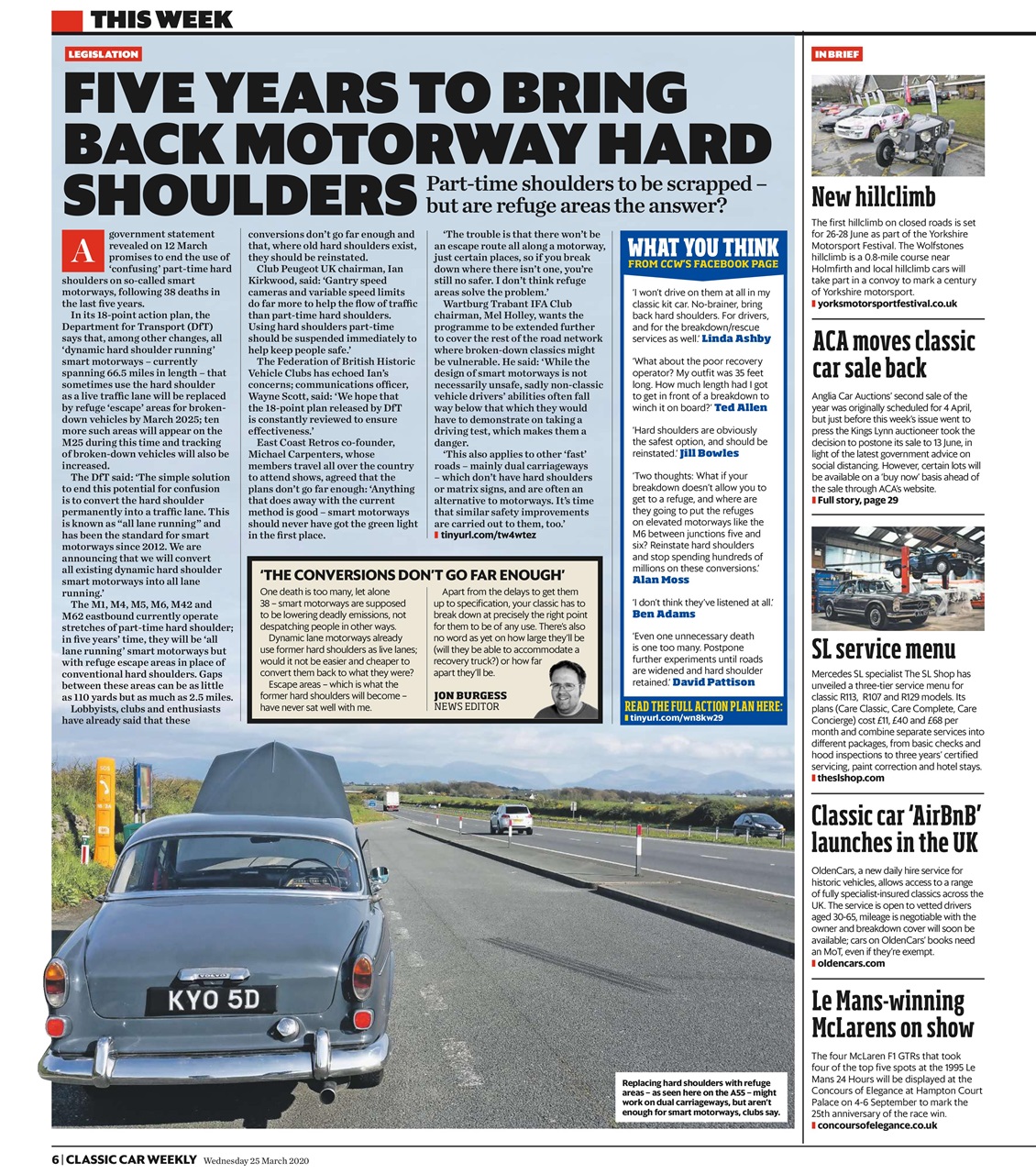 Classic Car Weekly Preview Pages