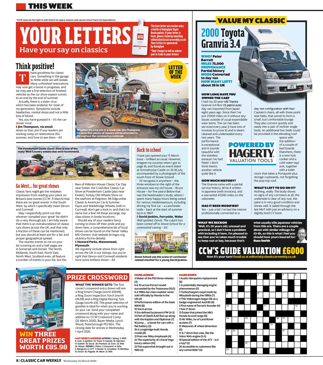 Classic Car Weekly Preview Pages