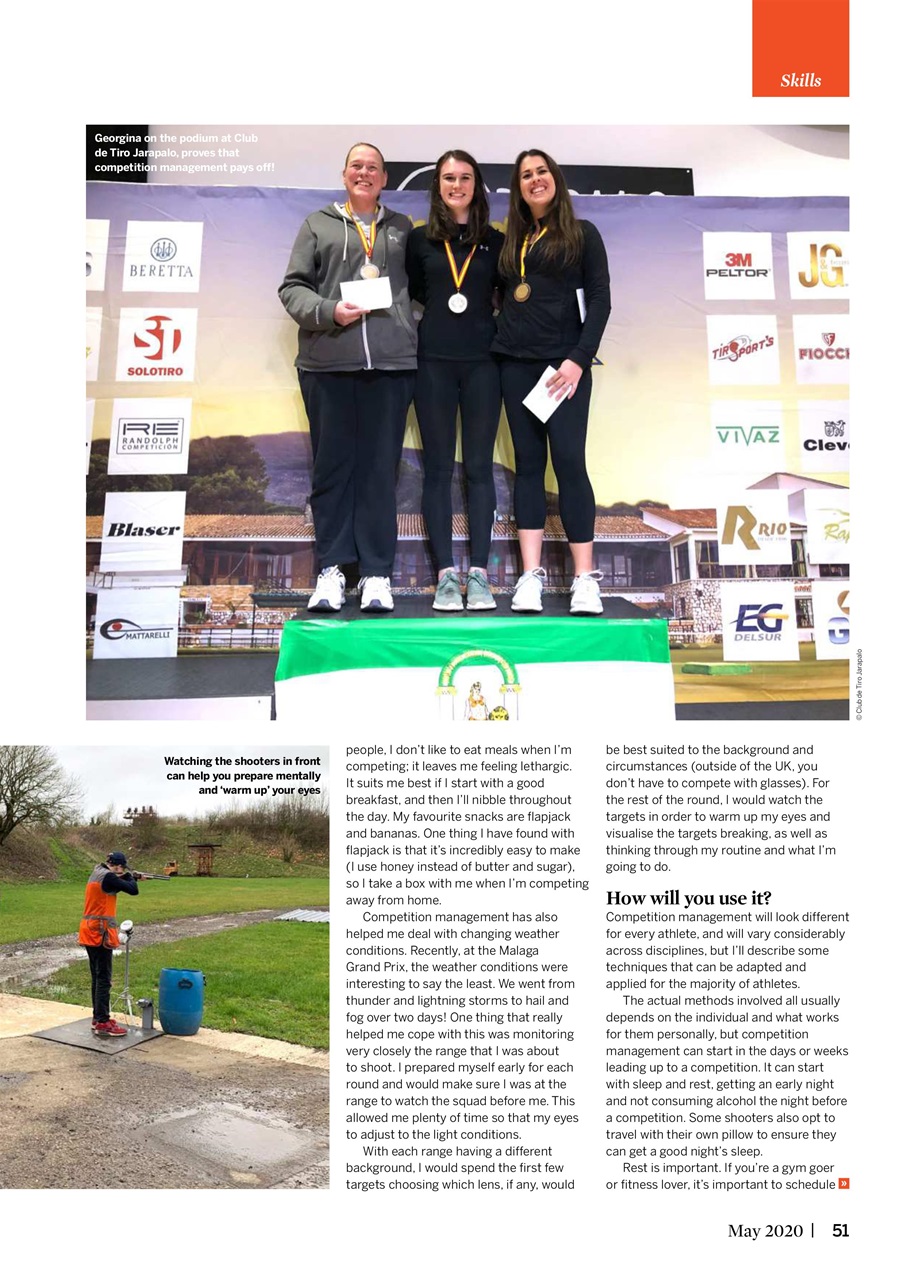 Clay Shooting Preview Pages