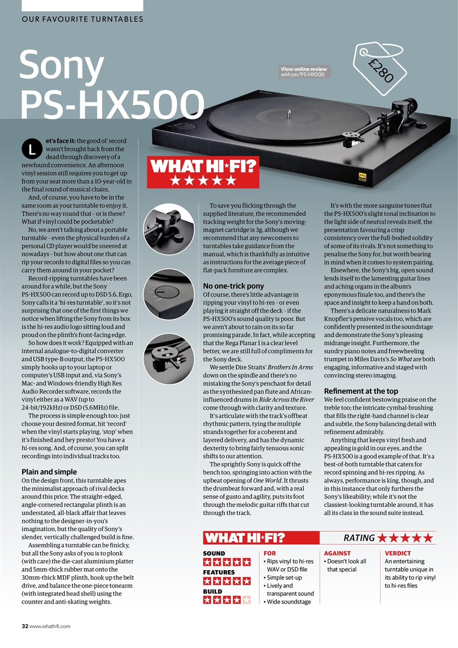 What HiFi Preview Pages