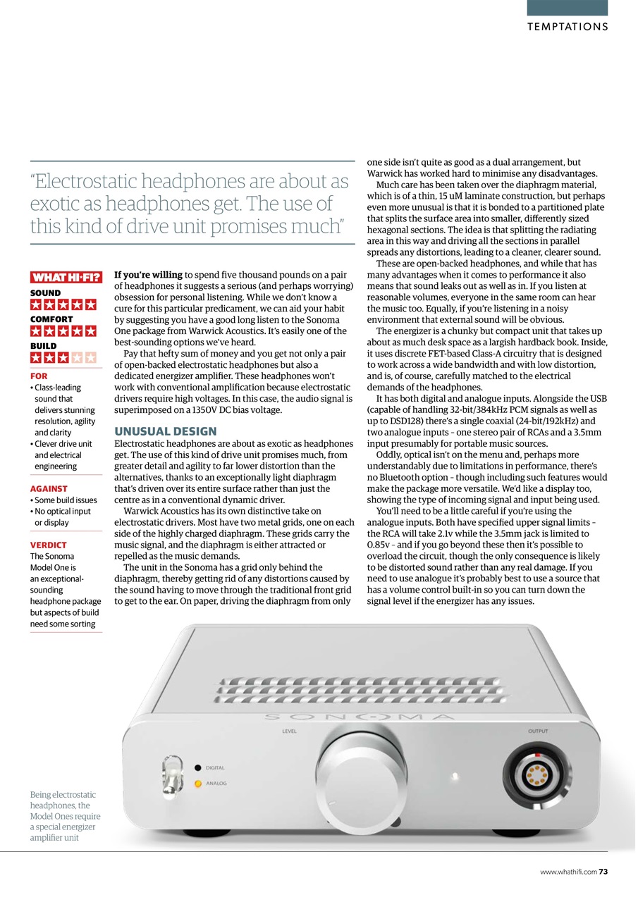 What HiFi Preview Pages