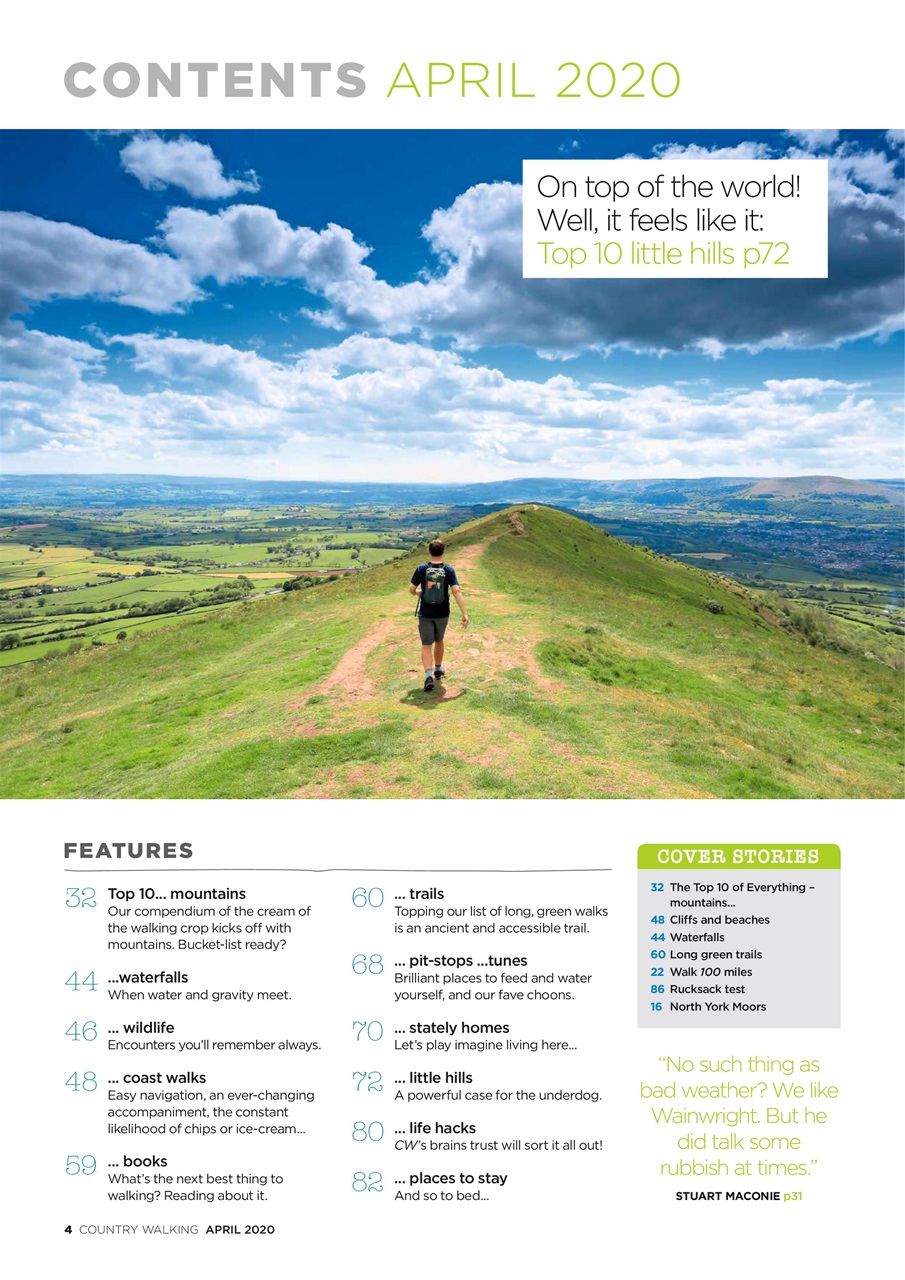 Country Walking Preview Pages