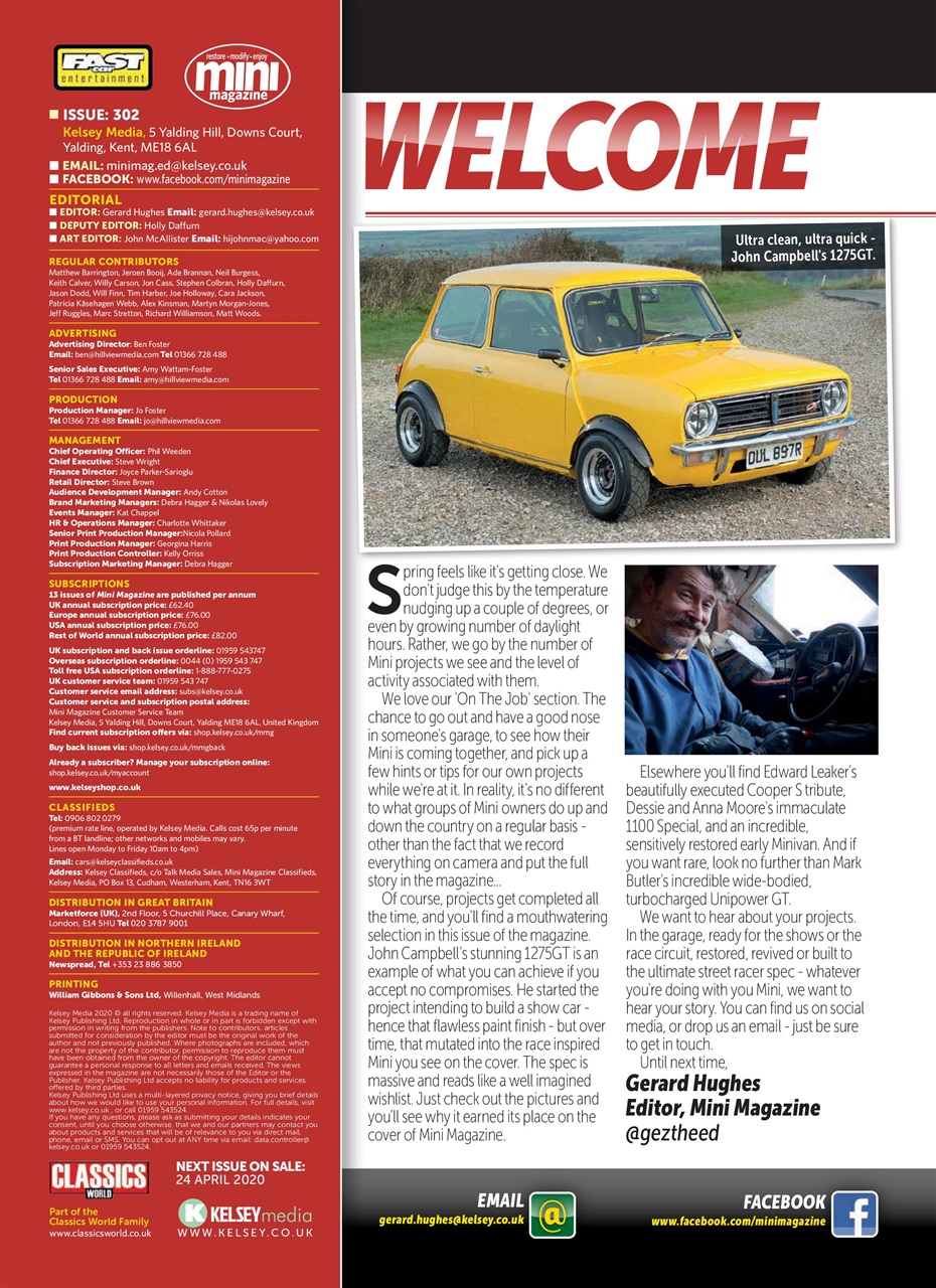 Mini Magazine Preview Pages