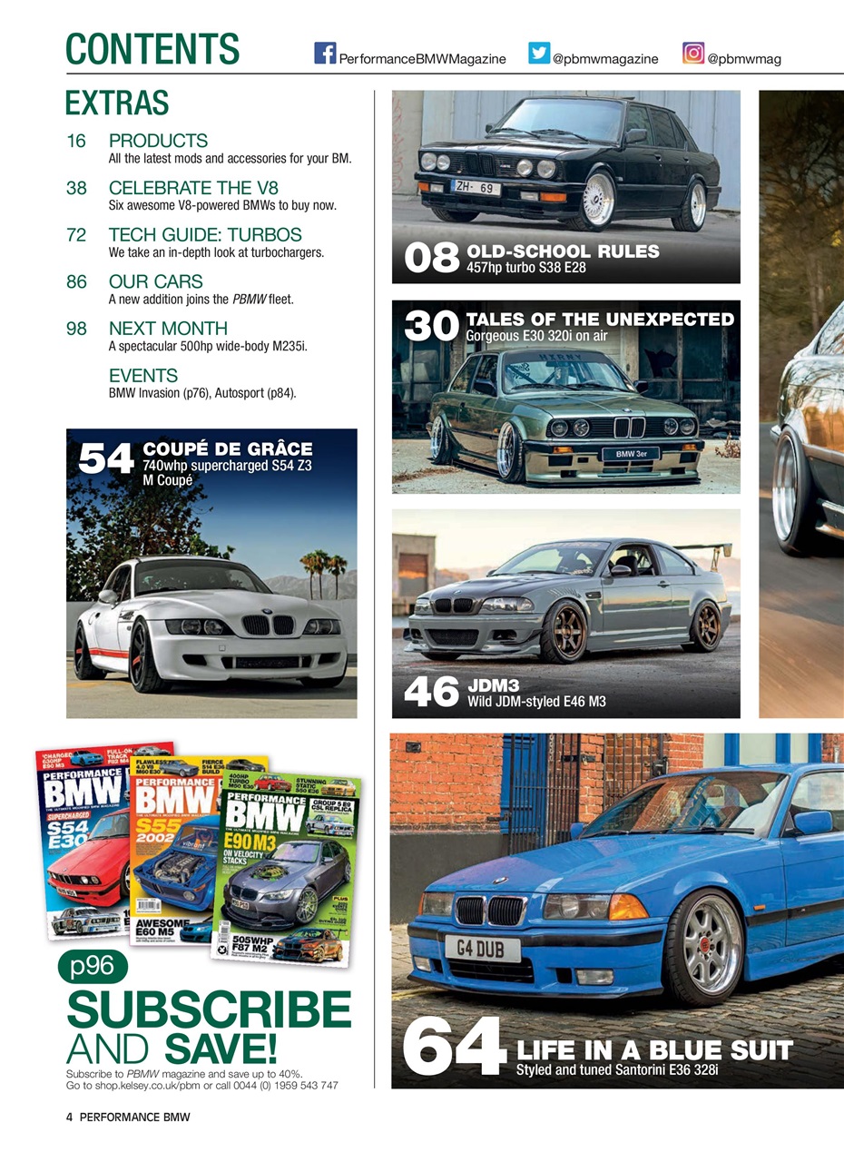 Performance BMW Preview Pages