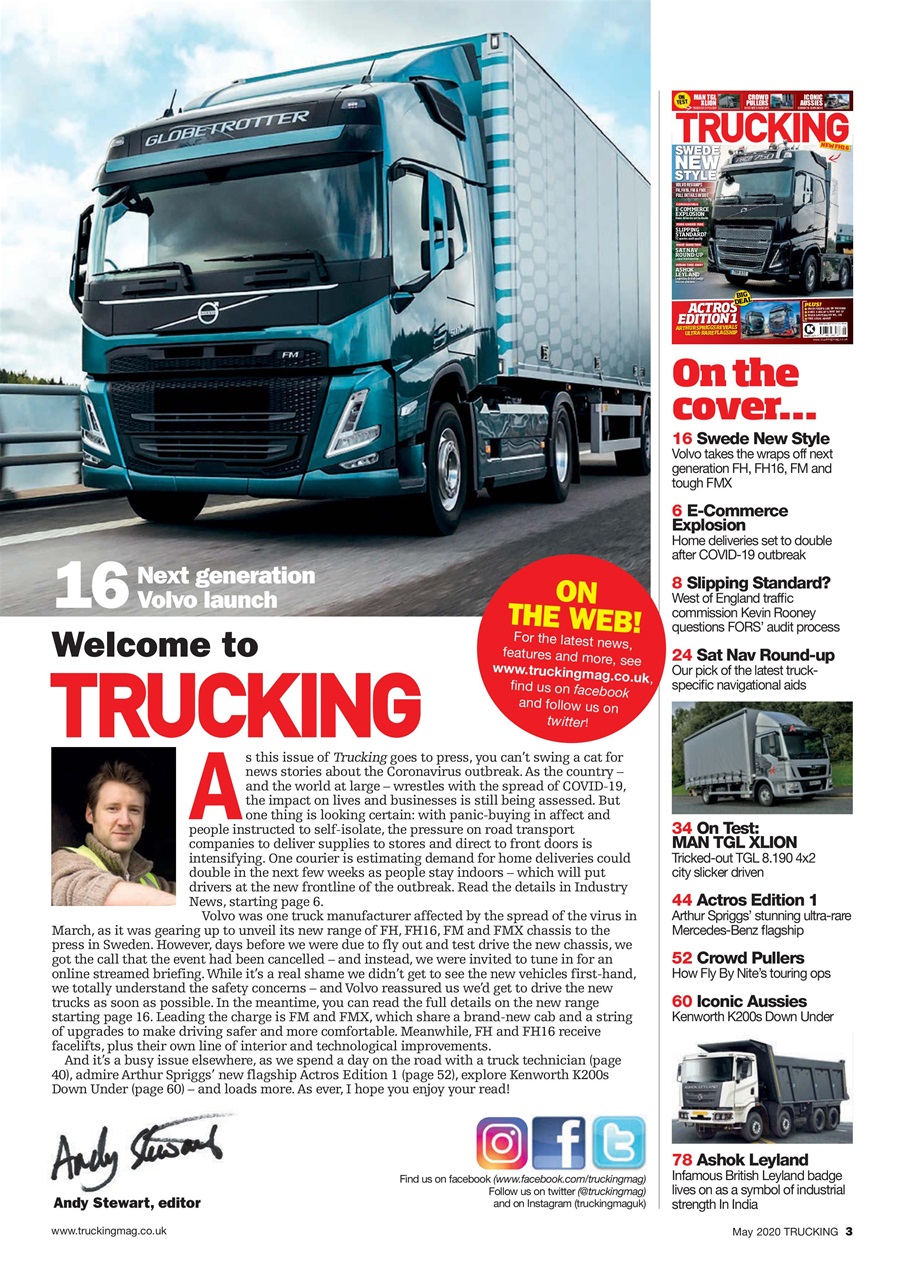 Trucking Magazine Preview Pages