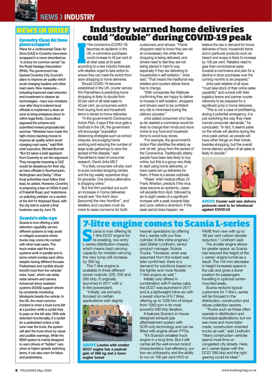 Trucking Magazine Preview Pages