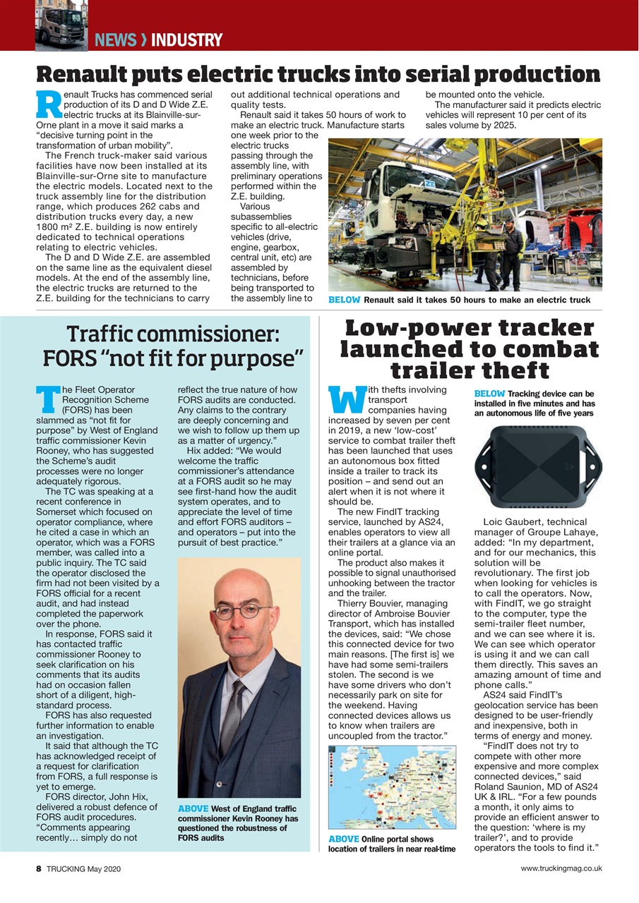 Trucking Magazine Preview Pages