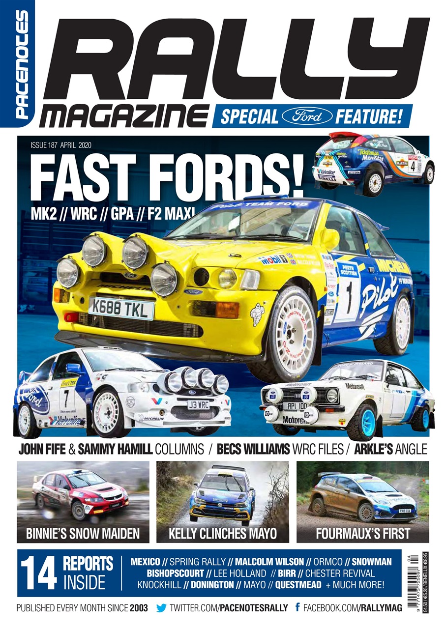 Pacenotes Rally magazine Preview Pages