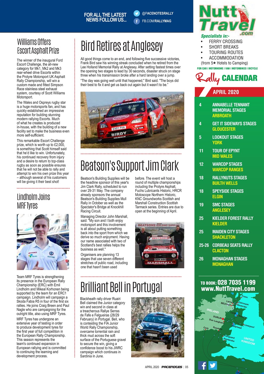 Pacenotes Rally magazine Preview Pages