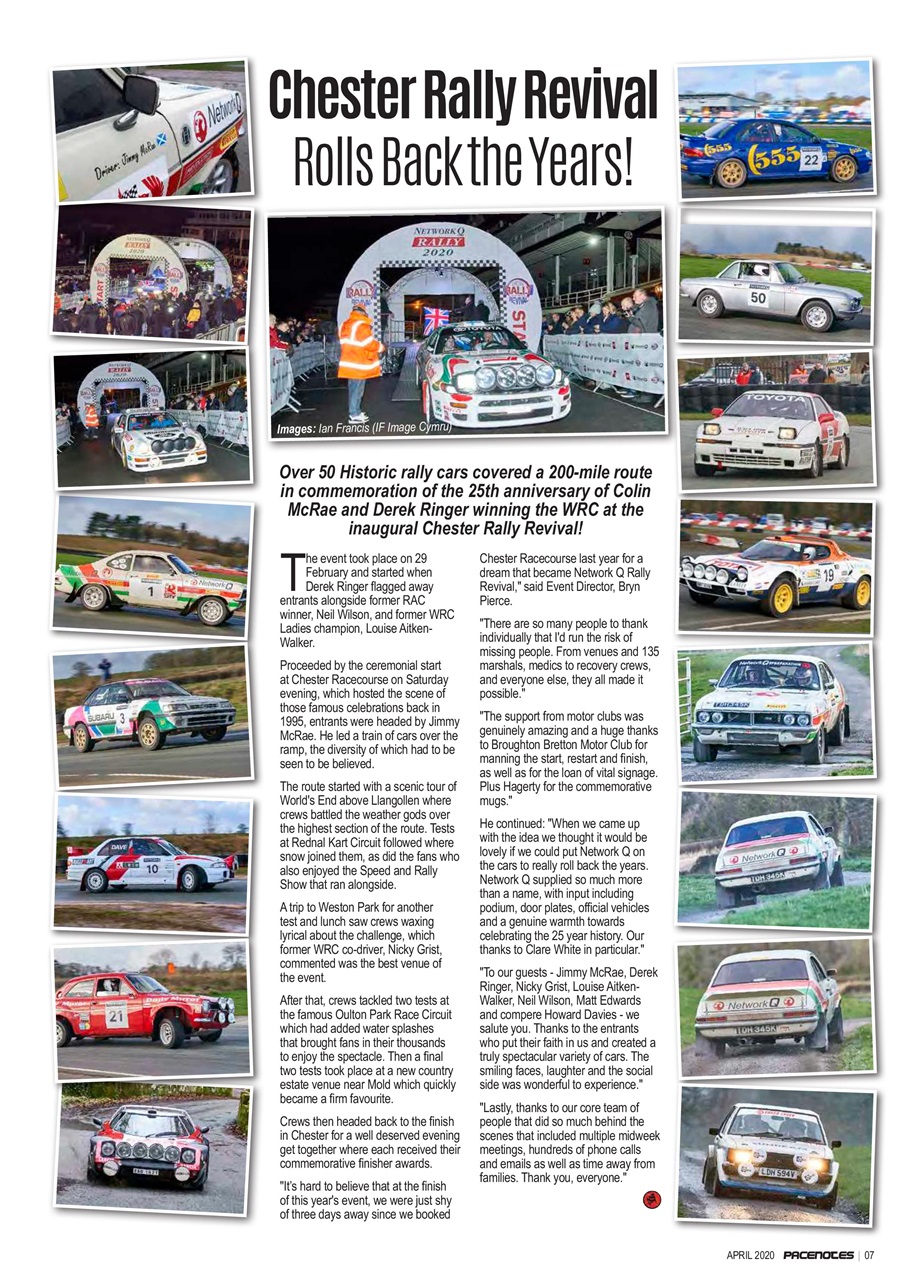 Pacenotes Rally magazine Preview Pages