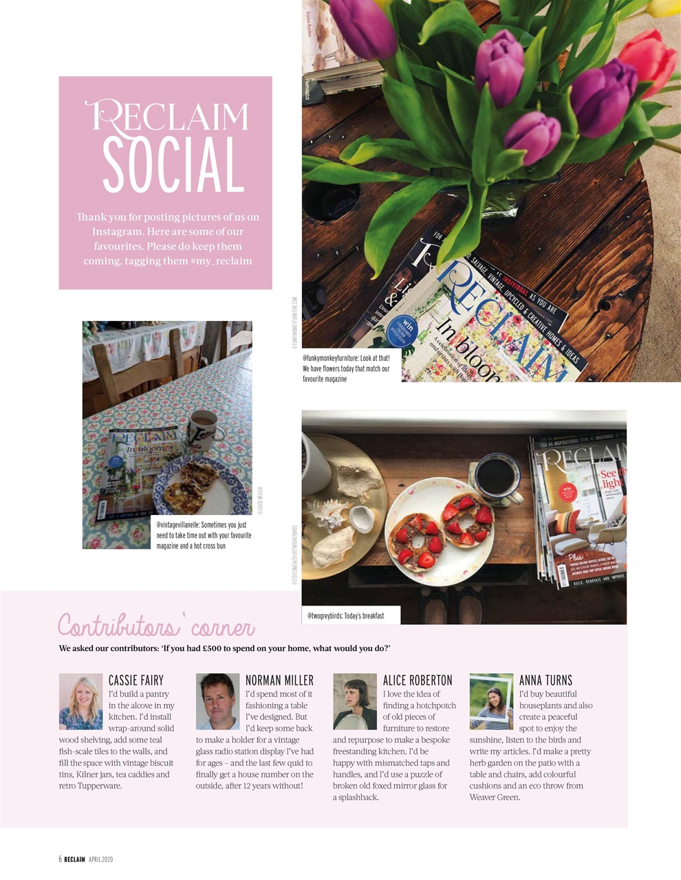 Reclaim Preview Pages