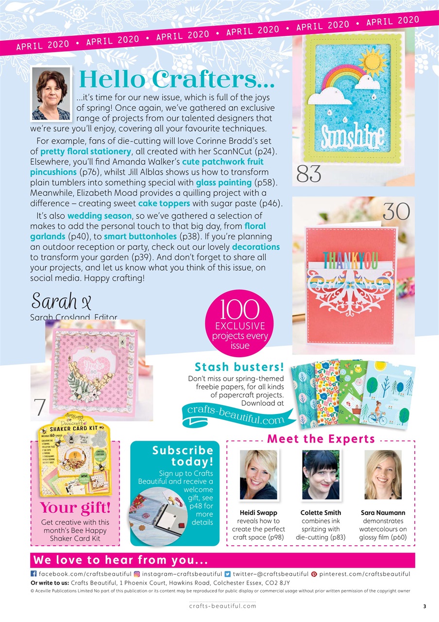 Crafts Beautiful Preview Pages