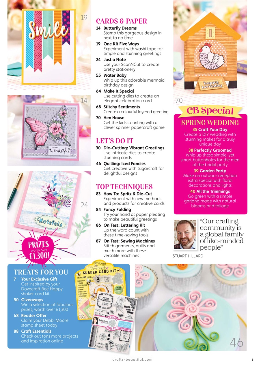 Crafts Beautiful Preview Pages