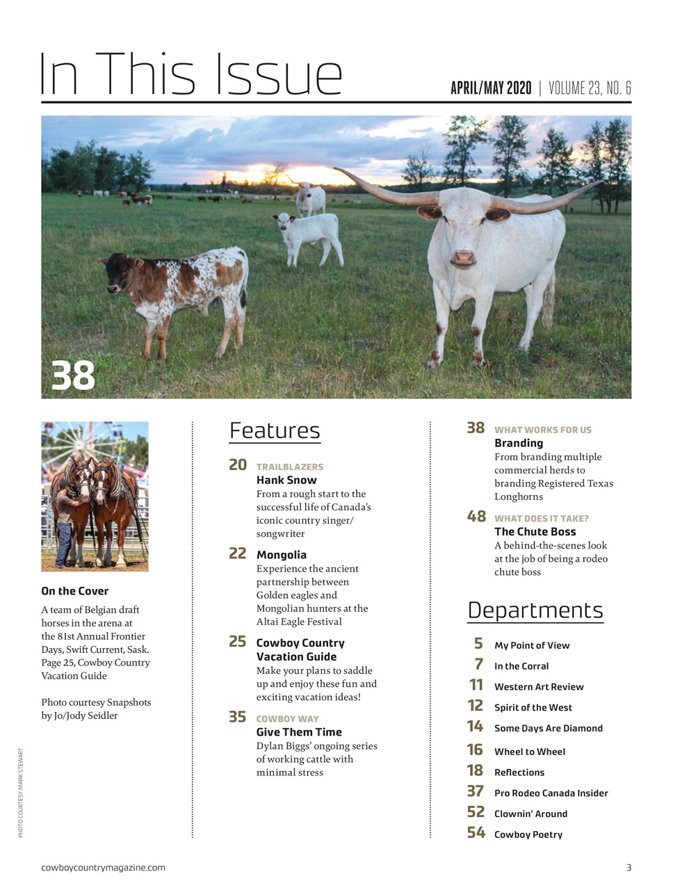 Canadian Cowboy Country Preview Pages