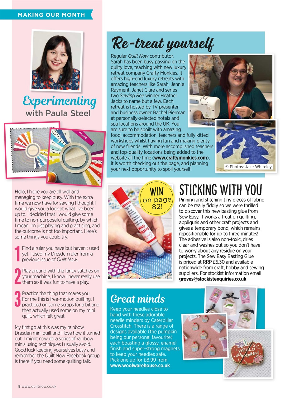 Quilt Now Preview Pages