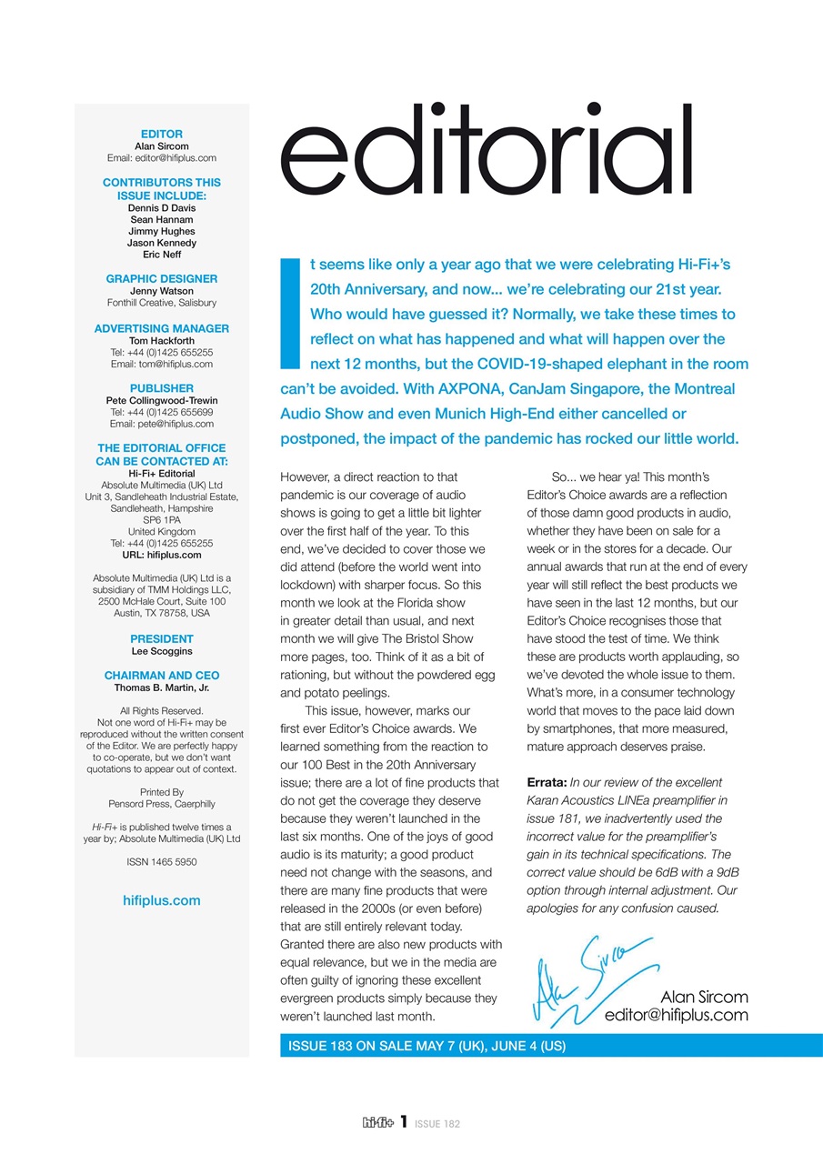 hi-fi+ Global Network Preview Pages