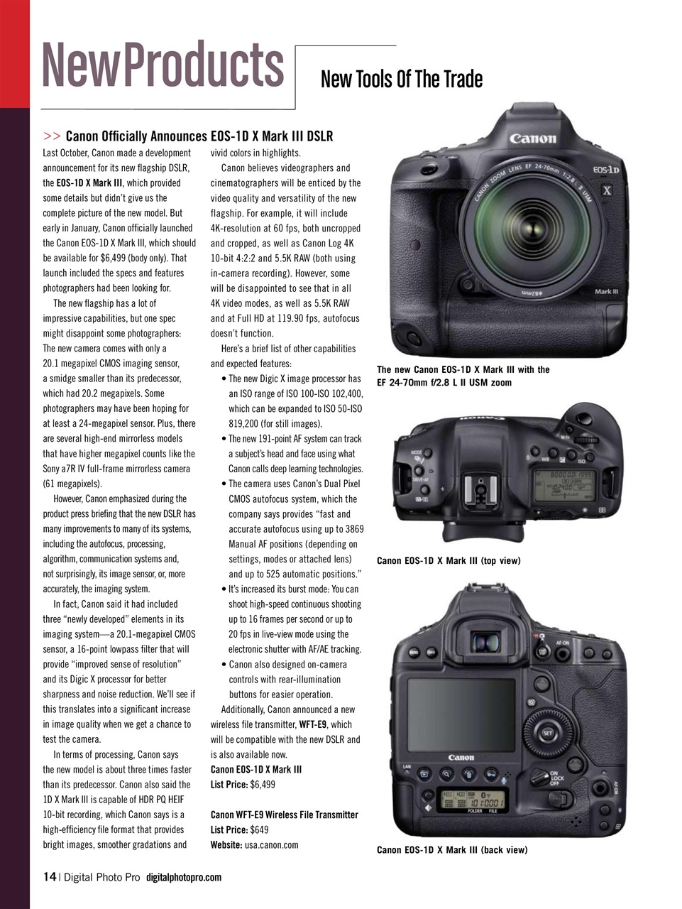 Digital Photo Pro Preview Pages