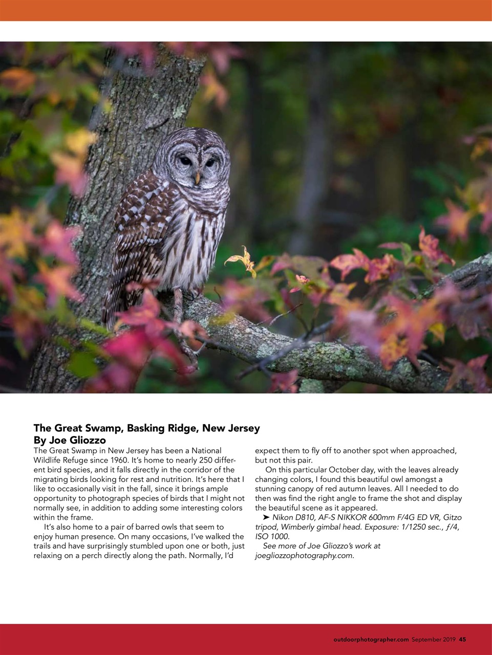 Outdoor Photographer Preview Pages