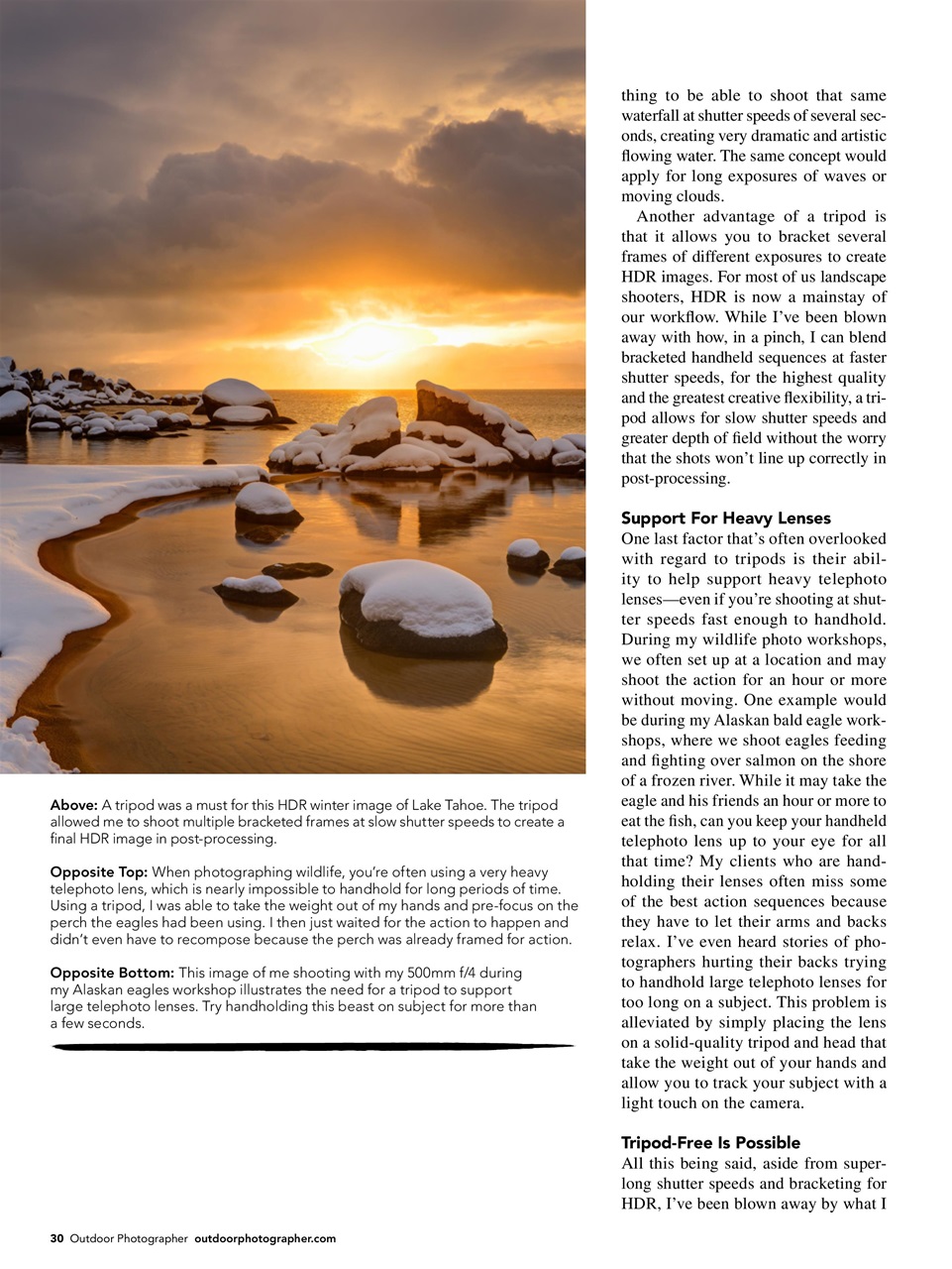 Outdoor Photographer Preview Pages