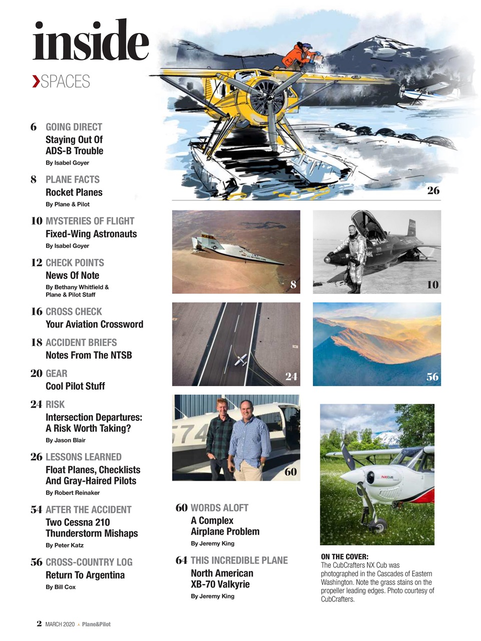 Plane & Pilot Preview Pages