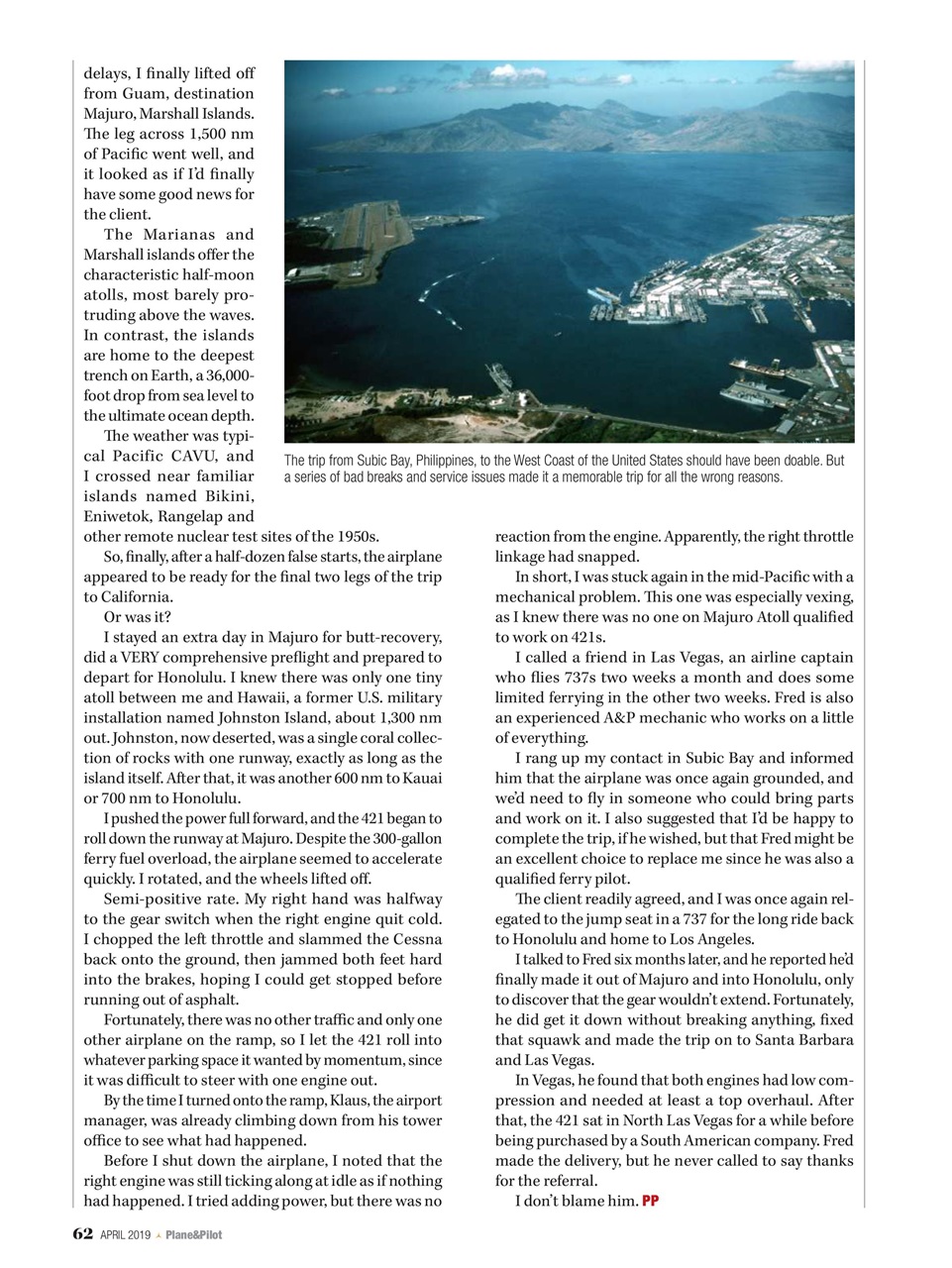 Plane & Pilot Preview Pages