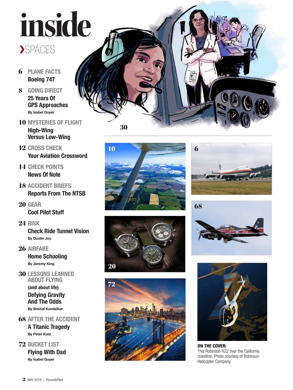 Plane & Pilot Preview Pages