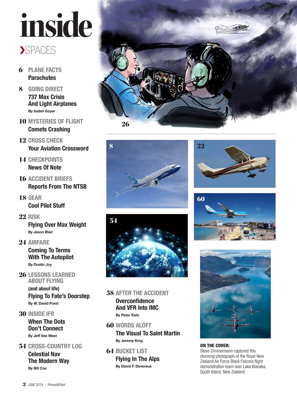 Plane & Pilot Preview Pages