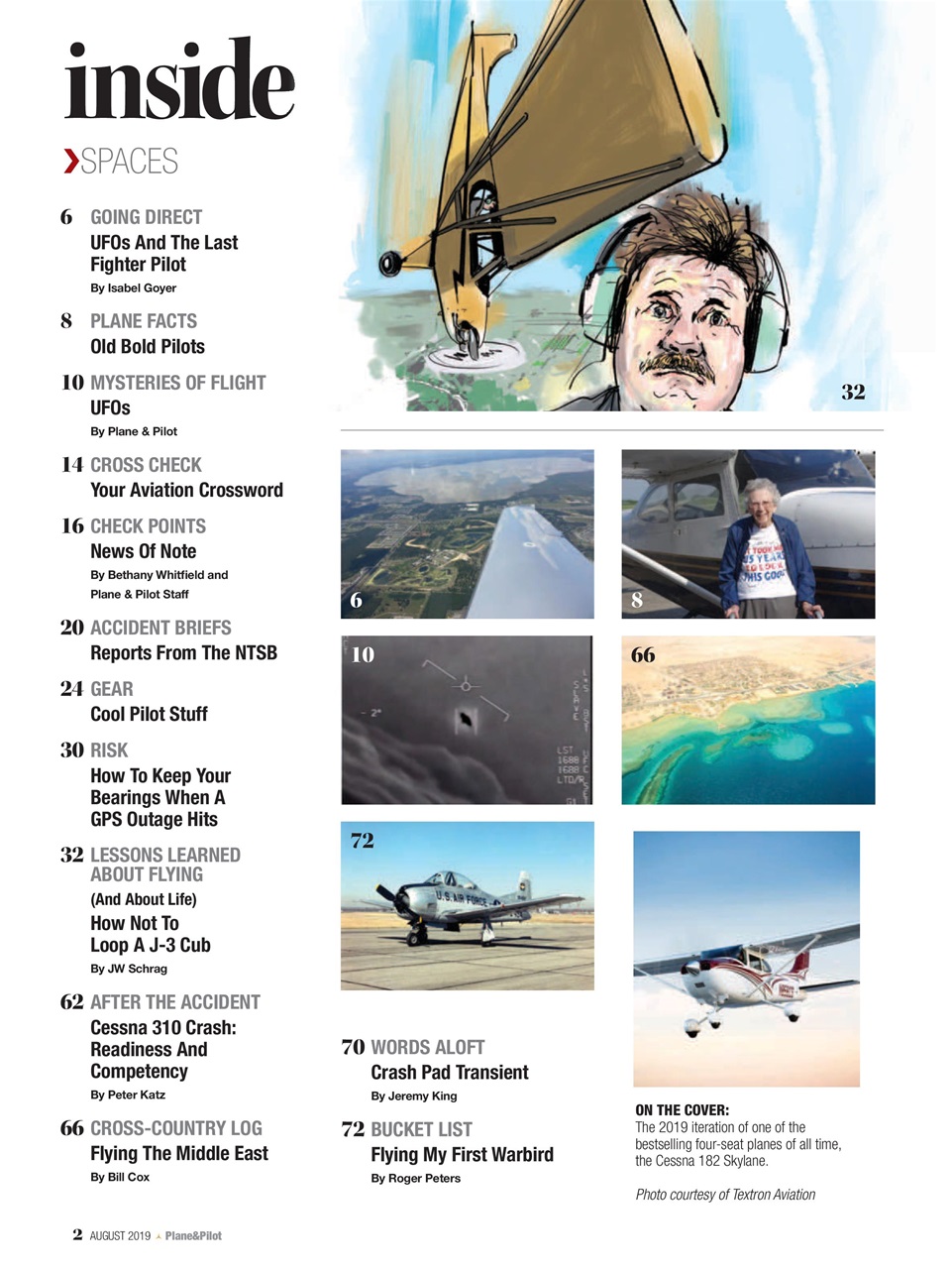 Plane & Pilot Preview Pages