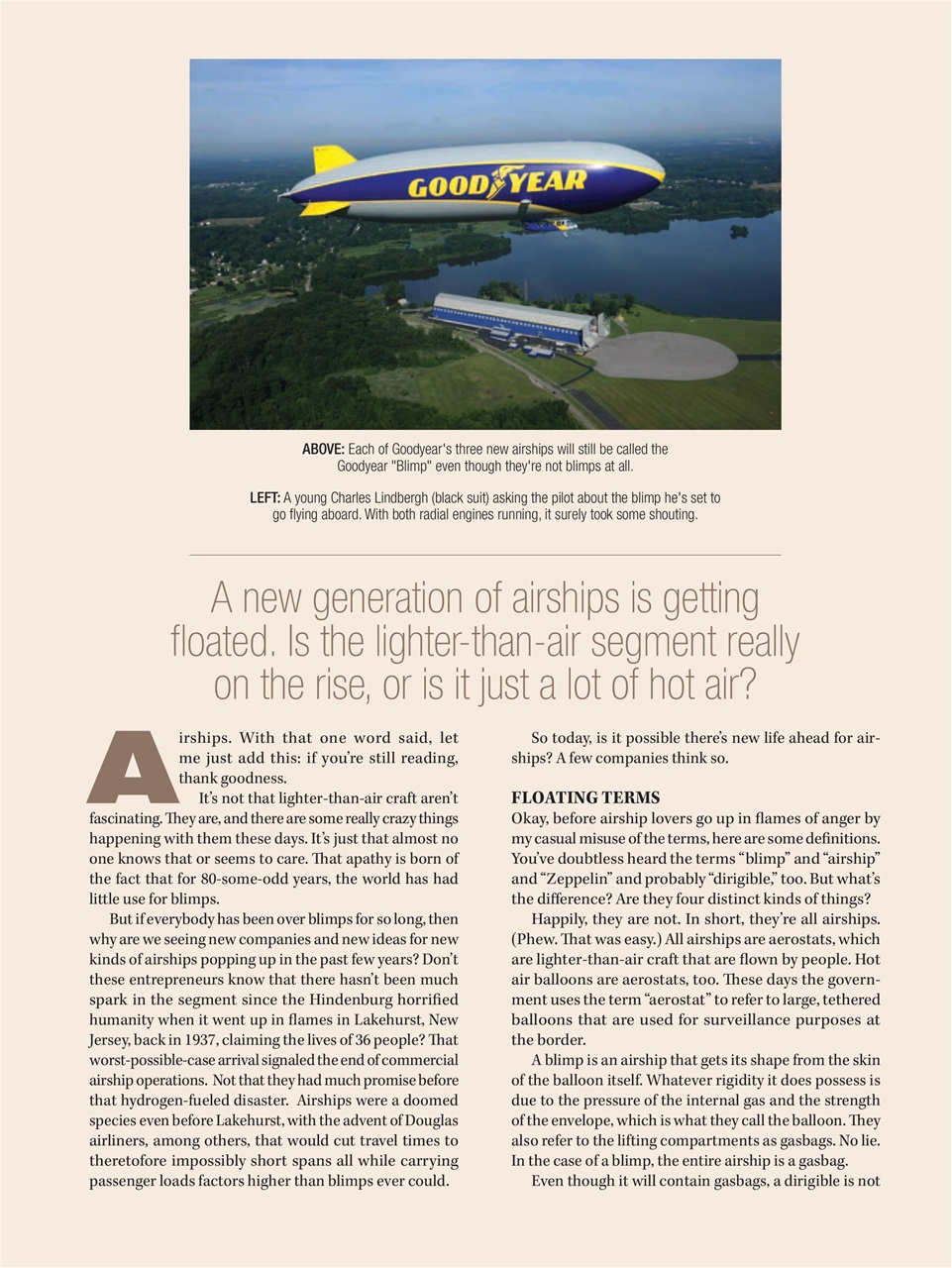 Plane & Pilot Preview Pages