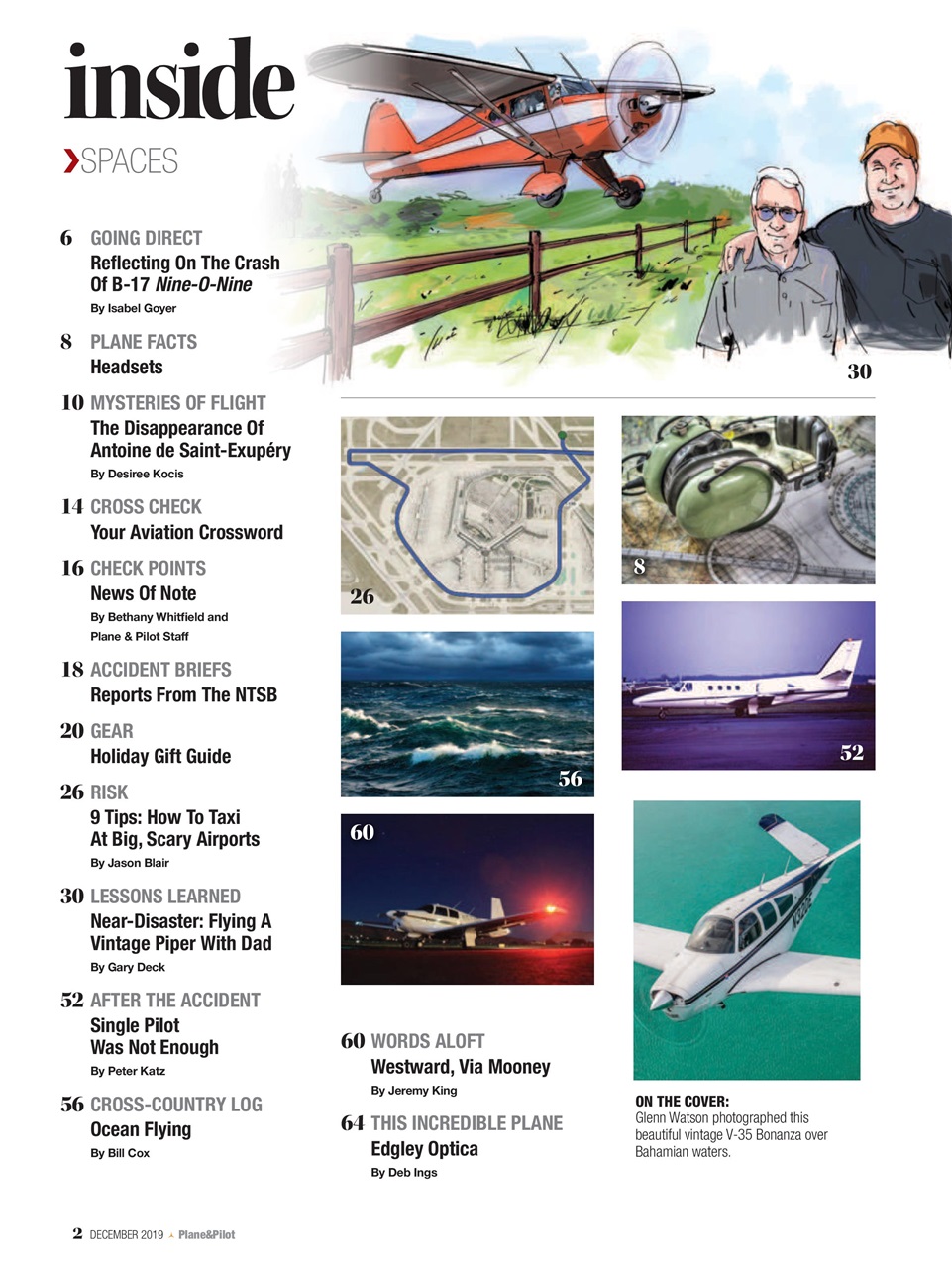 Plane & Pilot Preview Pages