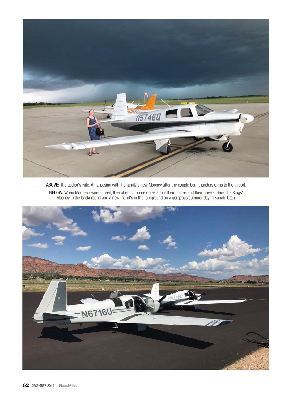 Plane & Pilot Preview Pages