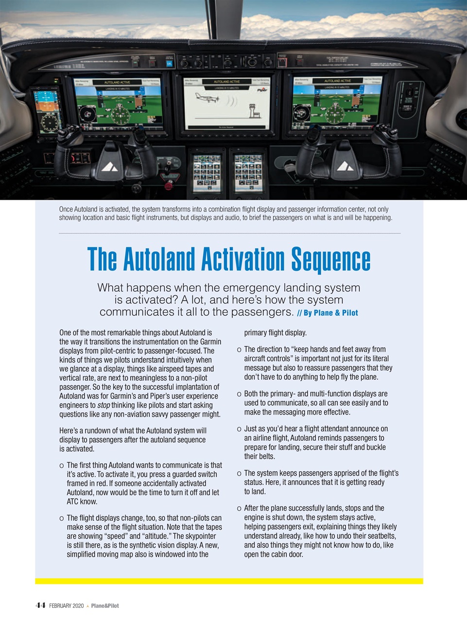Plane & Pilot Preview Pages